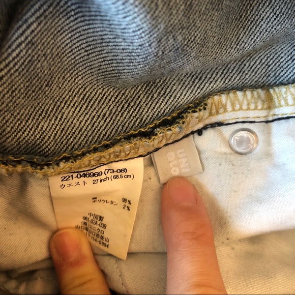 Uniqlo skinny jeans - 27 inches - Picture 6 of 6